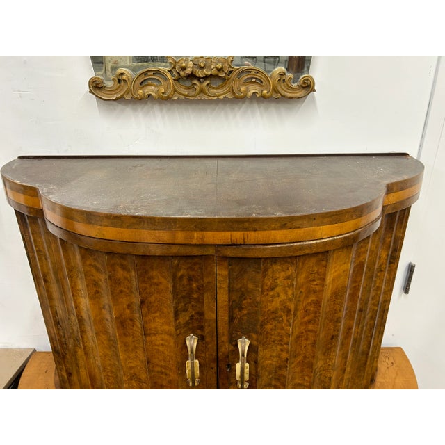 Brown 1930s Italian Art Deco Bar For Sale - Image 8 of 12
