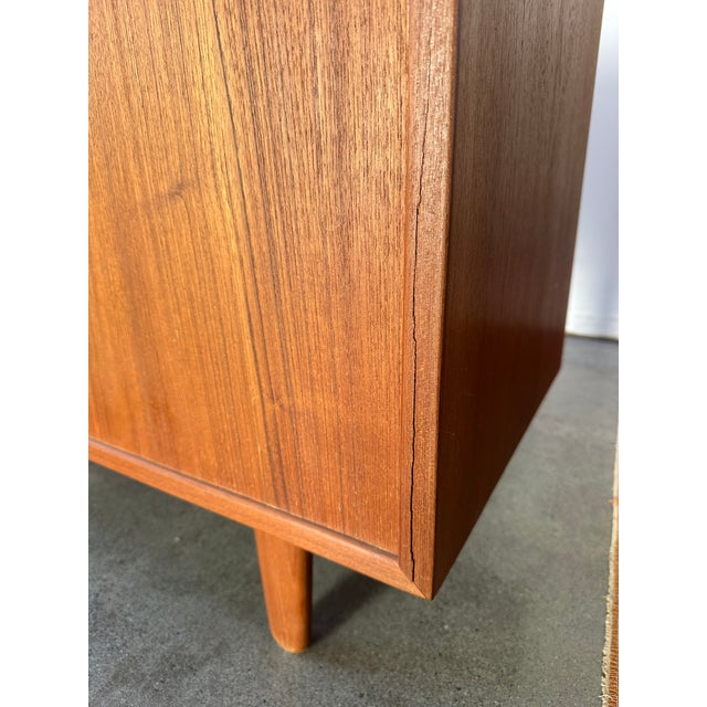 1960s Mid Century Danish Modern Teak Cabinet For Sale - Image 17 of 18