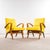 Mustard Upholstered Armchair by Frantisek Jirak for Tatra, 1950s For Sale - Image 3 of 9