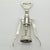 Vintage Italian Handmade Genuine Silver Corkscrew from Arezzo Tuscany, 1970s For Sale - Image 4 of 10