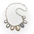 1930s Retro Taxco 980 Silver Graduated Opal Cabochon Necklace For Sale - Image 4 of 9