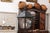 Early 20th Century Early 20th Century French Iron and Glass Lantern, Wired for the USA For Sale - Image 5 of 12