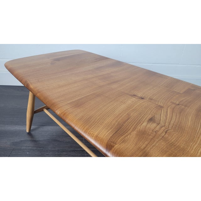 Wood Model 459 Coffee Table by Lucian Ercolani for Ercol, 1970s For Sale - Image 7 of 9
