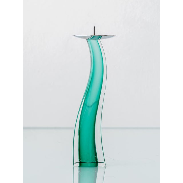 Murano Glass Candlestick by Giuliano Tosi, 2001 For Sale - Image 17 of 17