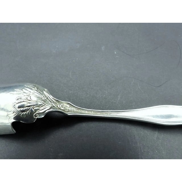 Metal Antique International Sterling Silver Stratford Art Nouveau Cheese Scoop 1902 For Sale - Image 7 of 7
