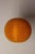 French Pendant Light in Textured Orange Acrylic Glass, 1970 For Sale - Image 4 of 9