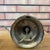 Small Portuguese Baroque Inspired Table Lamp in Ornate Brass and Bubble Glass, 1950s For Sale - Image 9 of 11