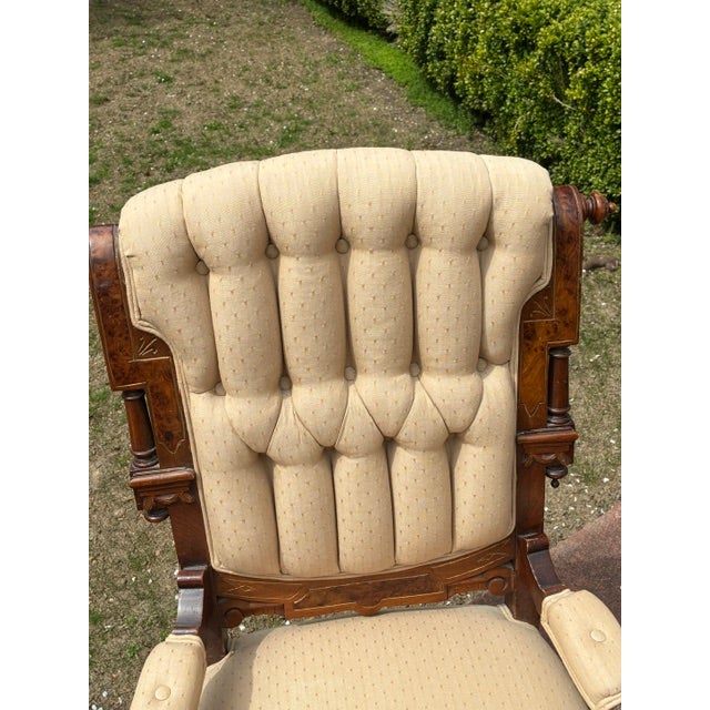 Victorian Antique Eastlake Chair For Sale - Image 3 of 5