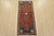 Tribal Abadeh Runner 2’2” X 5′ Red Wool Vintage Tribal Hand-Knotted Oriental Rug For Sale - Image 3 of 10