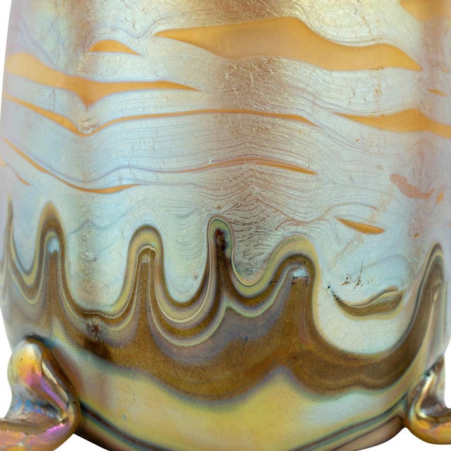 PG 358Glass Vase from Robert Holubetz for Johann Loetz Witwe, 1901 For Sale - Image 4 of 9