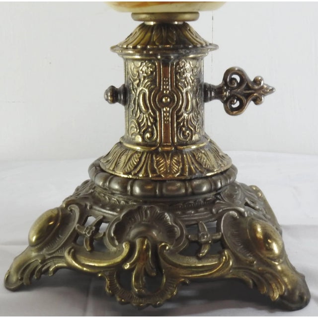 This listing features a fabulous hand-painted jardinière depicting a fisherman on the water and magnificent mountains in...