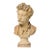 18th C. French Signed Yellow Terracotta Bust of an Artist For Sale