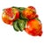 Vintage-Style Italian Majolica Pomegranate Wall Plaques by Bassano Del Grappa Ceramiche - Pair For Sale - Image 12 of 15