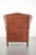 Wing Club Chair in Cowhide Leather For Sale - Image 4 of 14