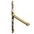 Vintage Neoclassical Solid Brass Urn & Acanthus Leaf Door Knocker For Sale - Image 4 of 6