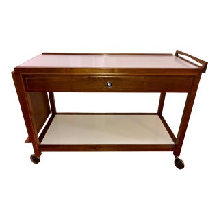 Mid-Century Modern Glenn of California for John Stuart Bar Cart For Sale