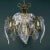 Murano Ice Glass Ceiling Light, Italy, 1970s For Sale - Image 13 of 13