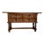 Spanish Console Chest Table With Four Carved Drawers and Original Hardware For Sale