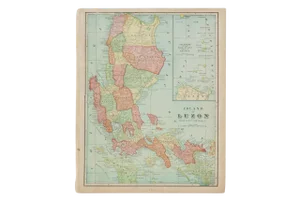 Cram's 1907 Map of Luzon