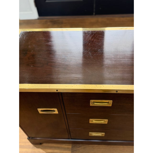 1970s Milo Baughman for Directional Custom Collection Campaign Gentleman’s Armoire For Sale - Image 18 of 18