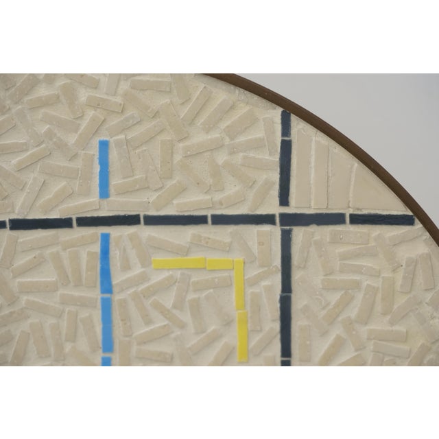 Mid-Century Mosaic Bowl by R. Zimmermann for Ritter, 1950s For Sale - Image 6 of 9