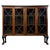 Antique Early 20th Century Mahogany Display Cabinet For Sale - Image 12 of 12