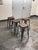 Industrial Style Stacking Counter Stools, Set of Four For Sale In San Francisco - Image 6 of 12