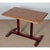 Rectangular Dining Table with Upright Wooden Top, 1980 For Sale - Image 6 of 8