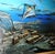 Peter Kolin, Atlantis, Large Surrealist Oil Painting. Viennese Fantastic Realism, 1980 For Sale - Image 9 of 10