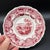 Early 19th Century A Rare Pair of Antique Red Transferware Plates, “New York, Us”, Circa 1830’s For Sale - Image 5 of 12