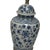 29” Chinoiserie Blue &amp; White Porcelain Ginger Jar Table Lamp Acrylic Base Made in China 2007. Jar Approx. 15" High x...