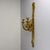 Large Bronze Wall Candle Sconce, France, 1950s For Sale - Image 9 of 18