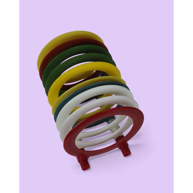 Vintage Modular Vinyl Record Holder from ZZG Veritas, Poland, 1970s For Sale - Image 9 of 17