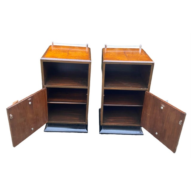 Art Deco Bedside Cabinets, 1930s, Set of 2 For Sale - Image 18 of 18