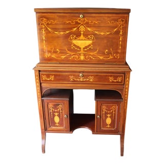 Edwardian Campaign Writing Desk, 1920s For Sale