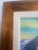 Plastic Kevin Broad “Videy / Reykjavik” Iceland Series Acrylic Landscape Painting in Gilt Frame For Sale - Image 7 of 12