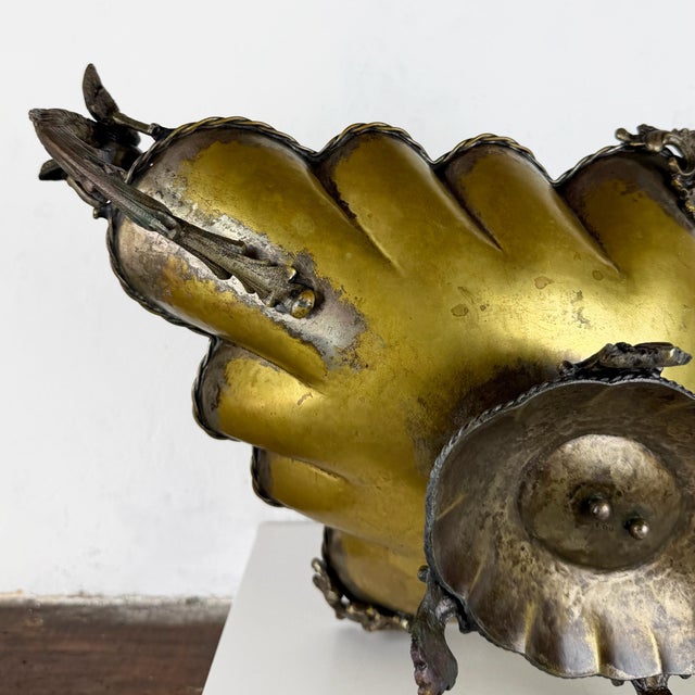 Antique Silverplate Centerpiece Bowl with Dragon Handles, 1890s For Sale - Image 11 of 17