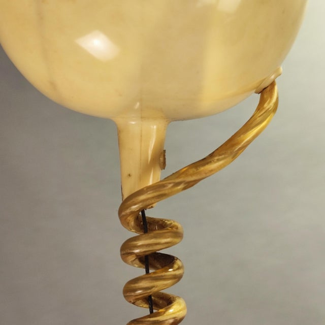 Metal Murano Glass Pendants by Roberto Pamio and Renato Toso for Leucos, Set of 2 For Sale - Image 7 of 10