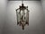 Vintage Bronze and Glass Lantern, Italy, 1950s For Sale - Image 6 of 7