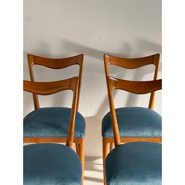 Wood Dining Chairs, 1950s, Set of 6 For Sale - Image 7 of 16