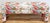 Vintage parsons style bench featuring stunning floral pattern throughout. Matching piping. Measures 21.25"H. Unmarked by a...