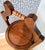 Vintage Cornwall 3-Tier Folding Pie Stand / Silent Butler Serving Table, South Paris Maine For Sale - Image 9 of 12