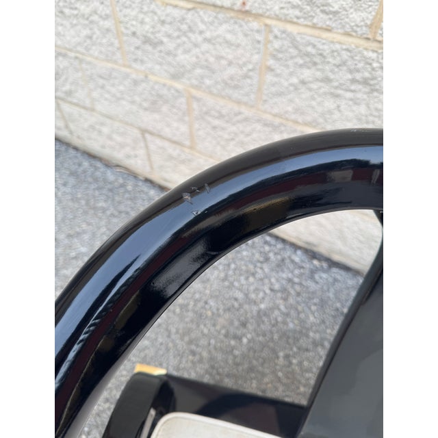 Late 20th Century James Mont for Century Ming Style Horseshoe Chairs - A Pair For Sale In Philadelphia - Image 6 of 12