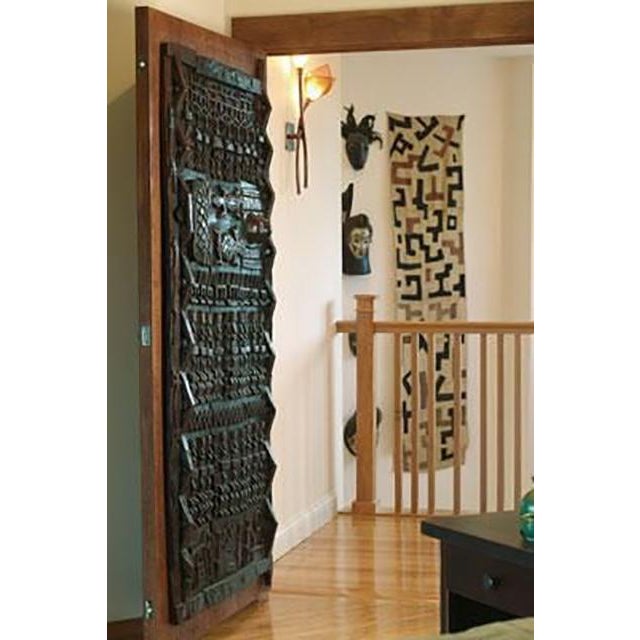 Vintage Dogon Granary Door With Mali African 75.5" H For Sale - Image 13 of 14