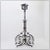 Art Nouveau Style Wrought Iron Tripod Candlestick For Sale - Image 16 of 16