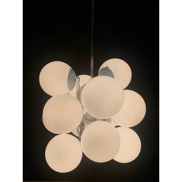 Stilnovo Ceiling Lamp from Stilnovo, 1950s For Sale - Image 4 of 8