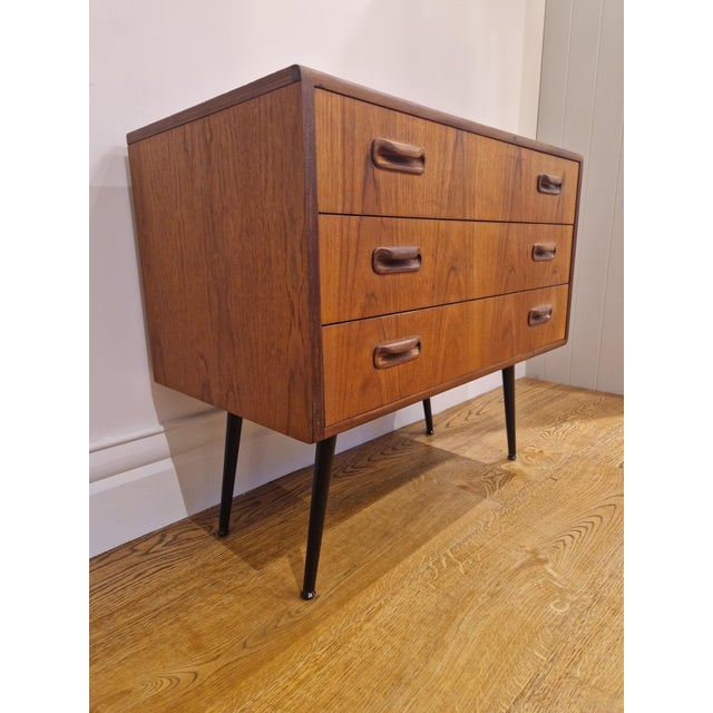 Teak Fresco Chest of Drawers with Tapered Legs from G Plan, 1960s For Sale - Image 12 of 17