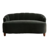 21st-Century Channeled Loveseat For Sale
