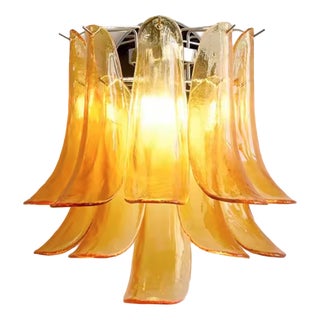Vintage Murano Glass Wall Lamp from Mazzega, 1970s For Sale