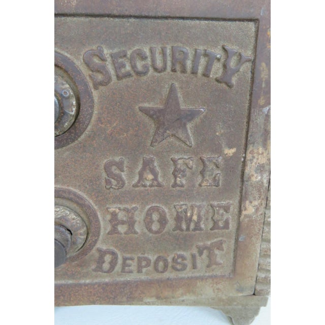 Security Safe Home Deposit Cast Iron Combination Lock Coin Piggy Bank 4734b For Sale - Image 11 of 18
